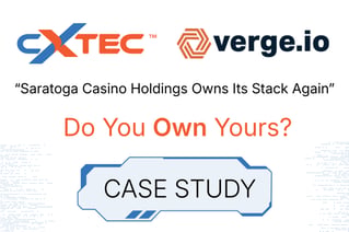 Saratoga Casino Holdings Owns Its Stack Again with VergeOS and CXTEC® equal2new®