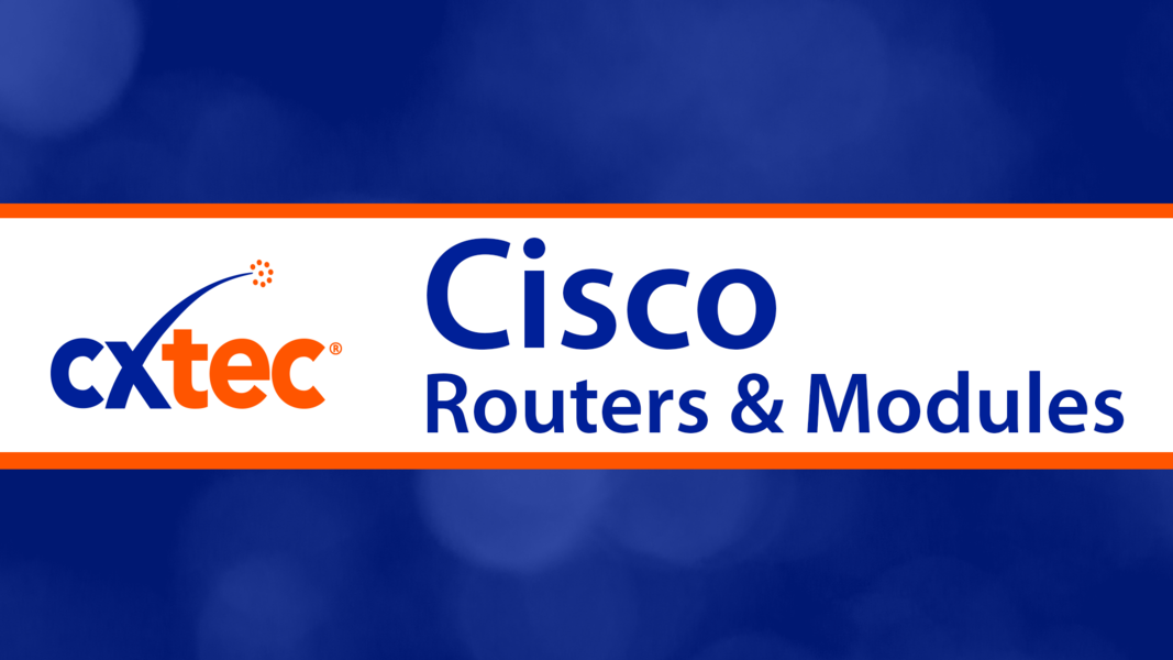 cisco router interfaces and modules